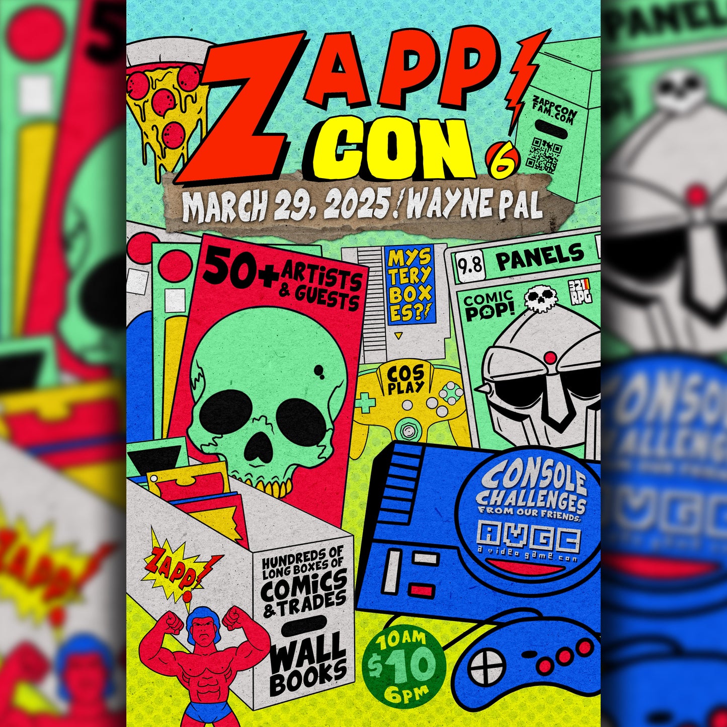 Zapp Con 6 Badge (Badges Still Available at Door!)