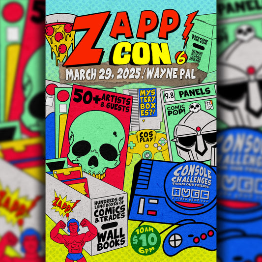 Zapp Con 6 Badge (Badges Still Available at Door!)