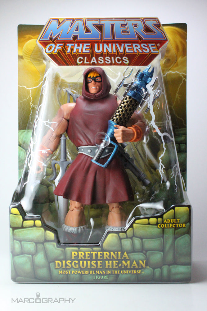 Mattel Masters of the Universe Classics Preternia Disguise He-Man
