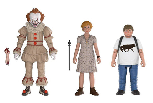 IT 3.75" Action Figure Three-Pack Pennywise Beverly Ben