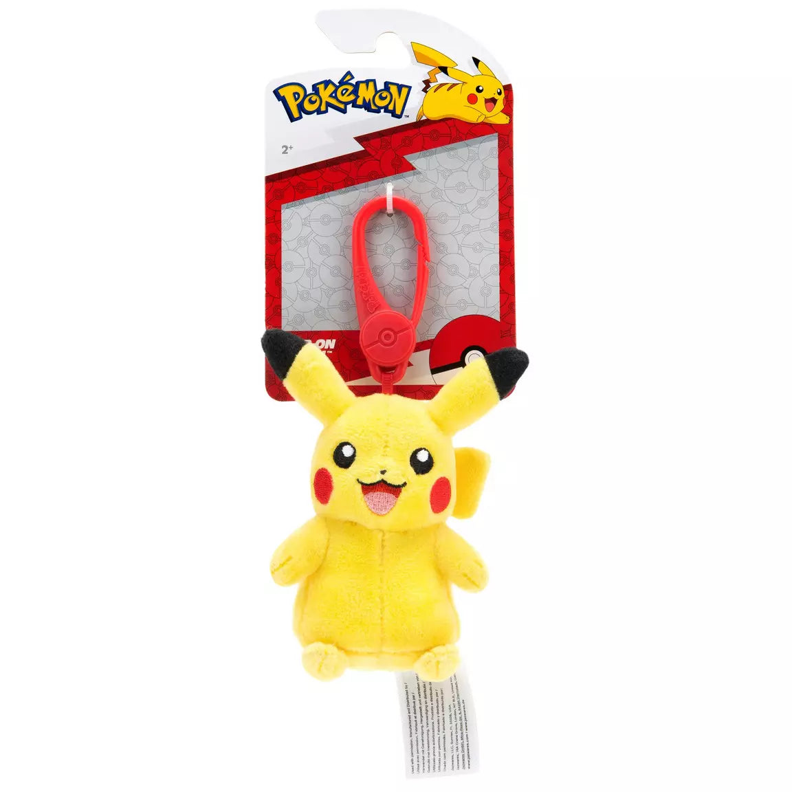 Jazwares Peluche Pokémon: Pikachu