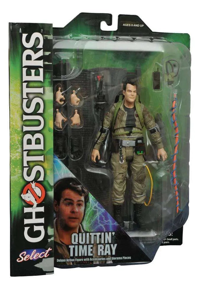 Diamond Select Ghostbusters Quittin' Time Ray Action Figure