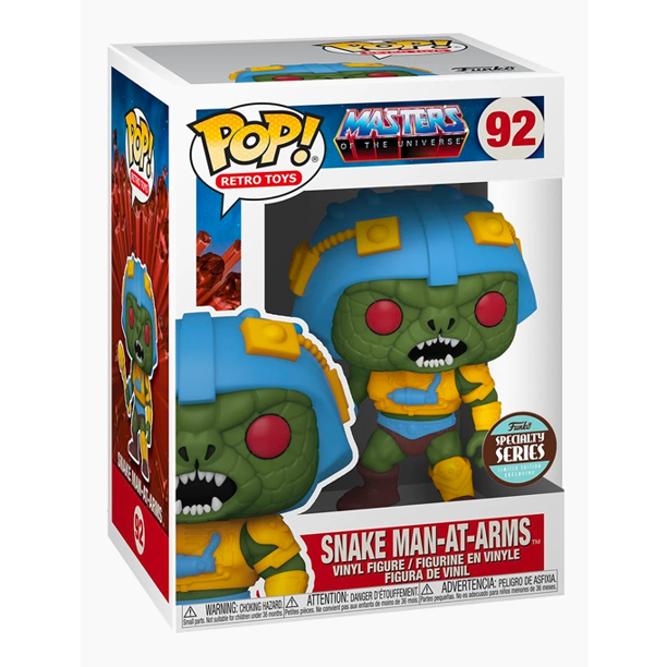 Funko Pop MOTU: Snake Man-At-Arms Specialty Series #92