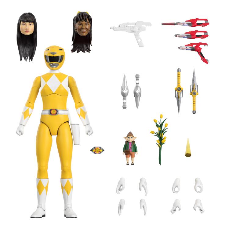 Mighty Morphin Power Rangers Ultimates! Yellow Ranger