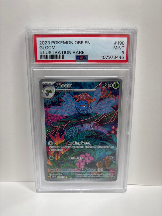 Pokemon Gloom 198/197 PSA 9