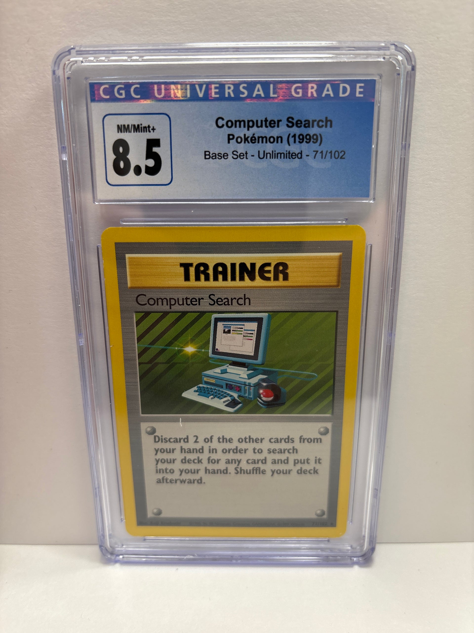 Pokemon Base Set Rare Computer Search #71
