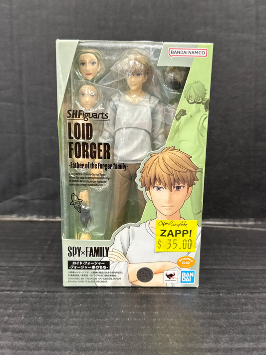 SH Figuarts Spy x Family Loid Forger Father of the Forger Family (Open/Complete)