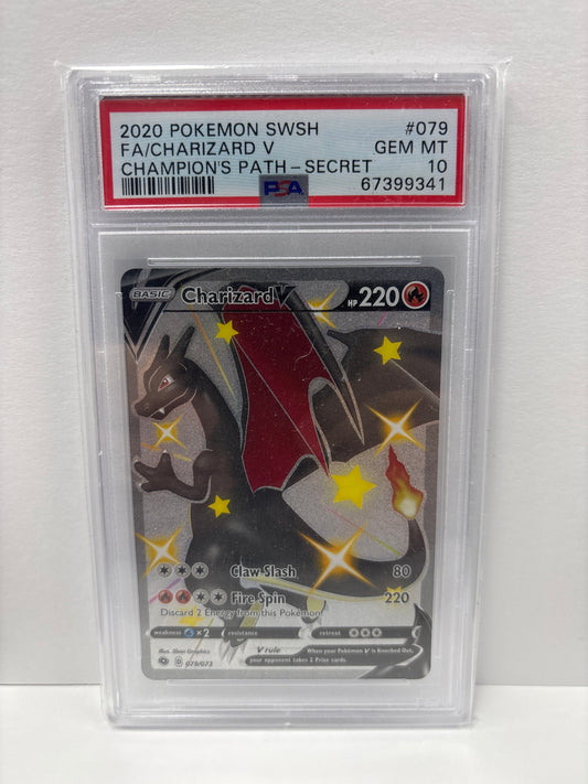 Pokemon Charizard V 079/073 PSA 10