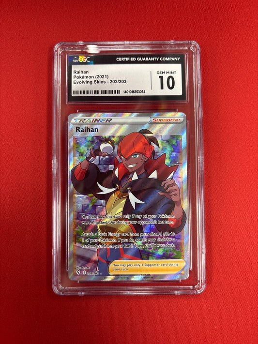 Pokemon Raihan 202/203 CGC 10