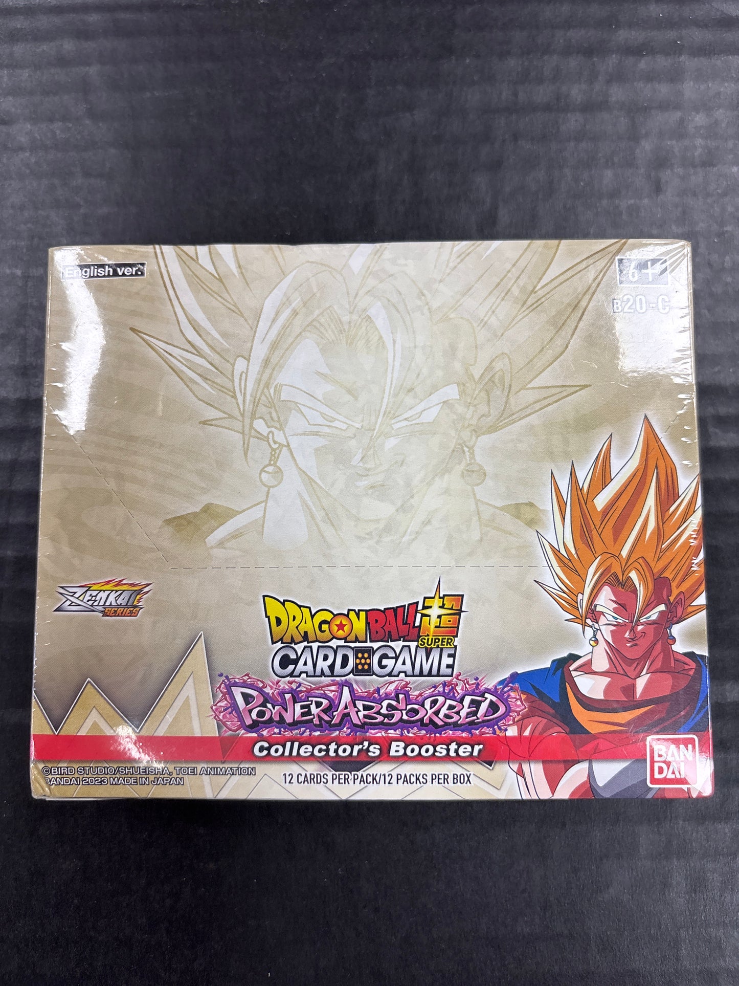 Dragon Ball Super Card Game Power Absorbed Collector’s Booster Box
