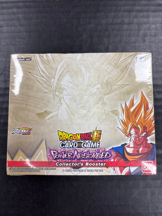 Dragon Ball Super Card Game Power Absorbed Collector’s Booster Box