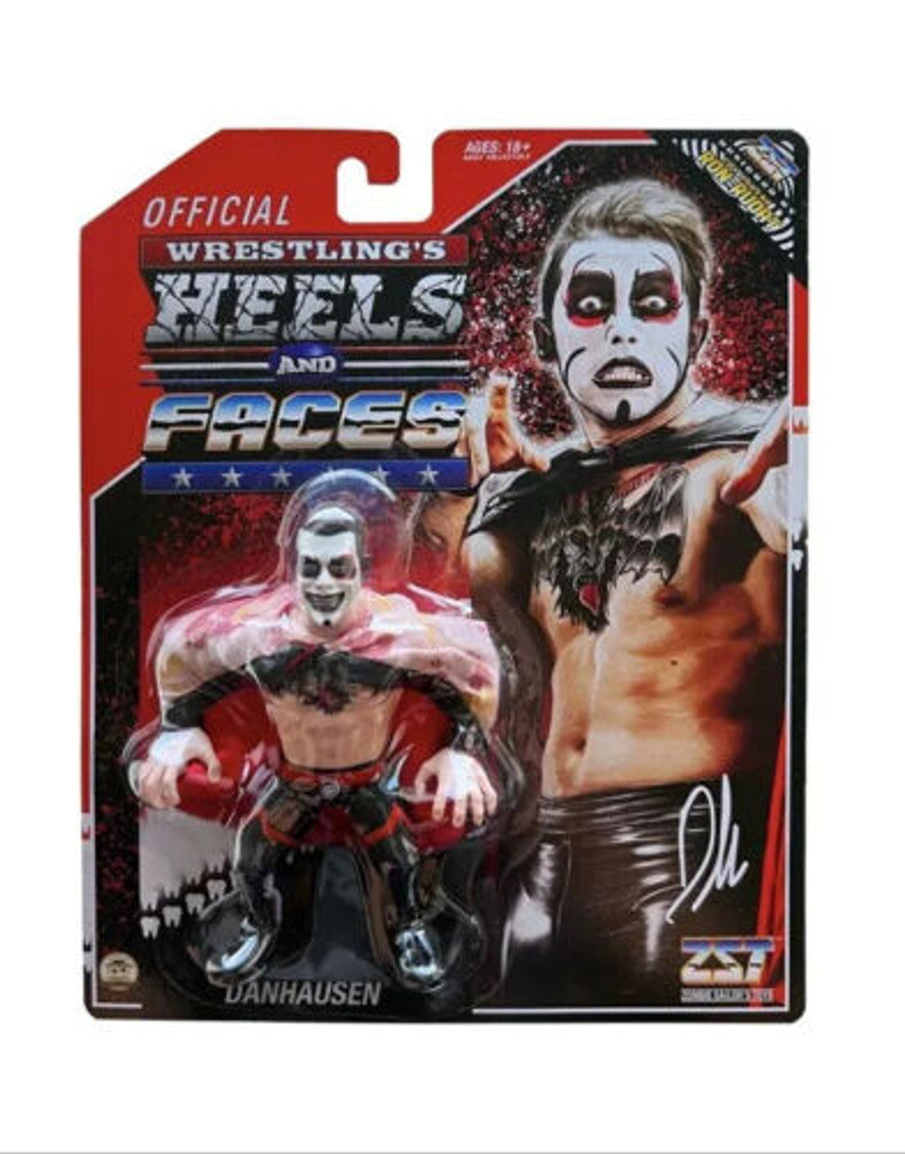 Wrestling's Heels and Faces Danhausen w/ Bonus Parts