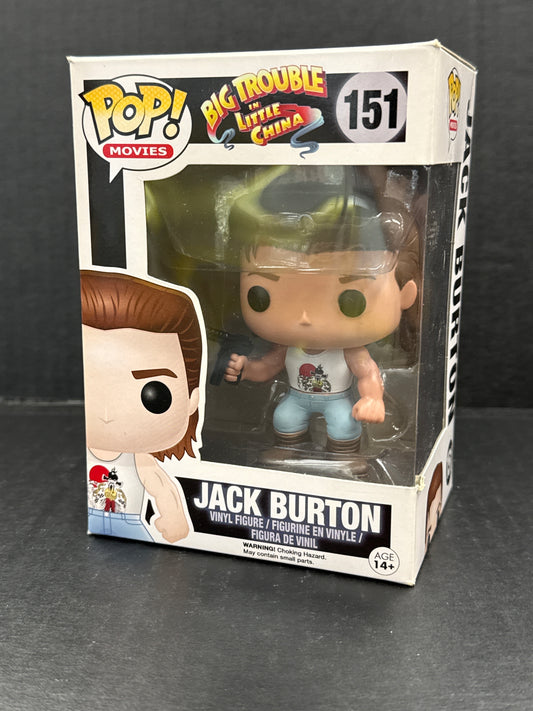Funko Pop! Big Trouble in Little China Jack Burton 151 (Grade C)