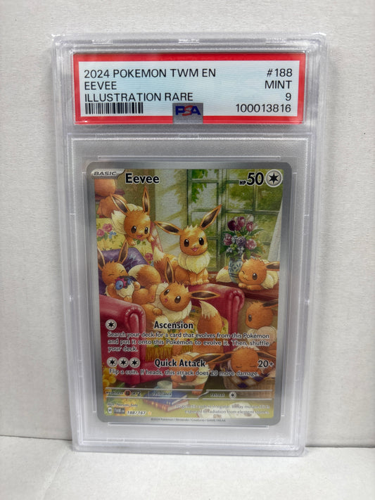 Pokemon Eevee 188/167 PSA 10