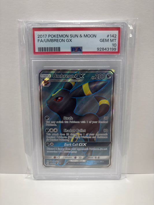 Pokemon Umbreon GX 142/149 PSA 10