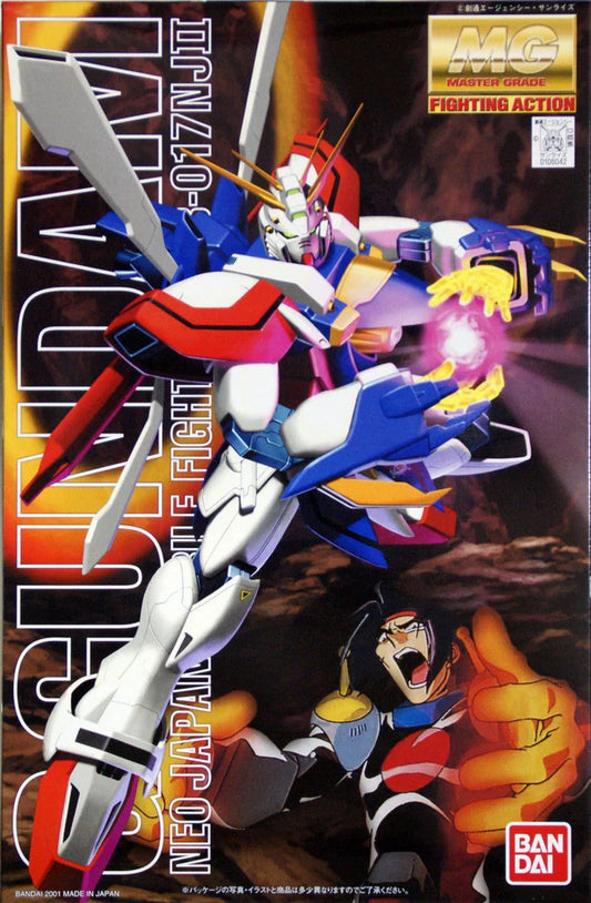 MG G Gundam G Gundam (Burning Gundam) Neo Japan Mobile Fighter GF13-017NJII 1/100