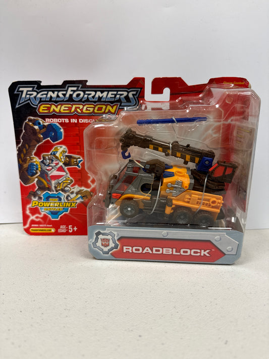 Transformers Energon Roadblock 2004 (Non-Mint Box)