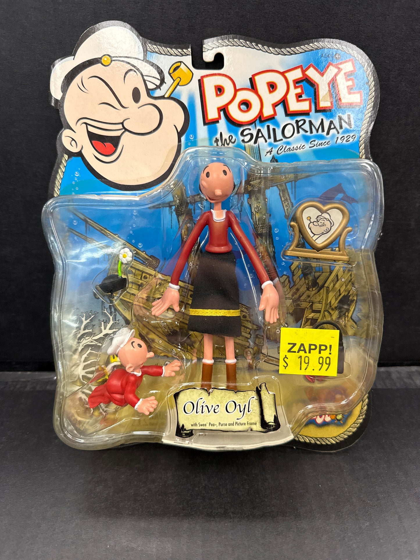 Popeye Olive Oil Action Figure 2001