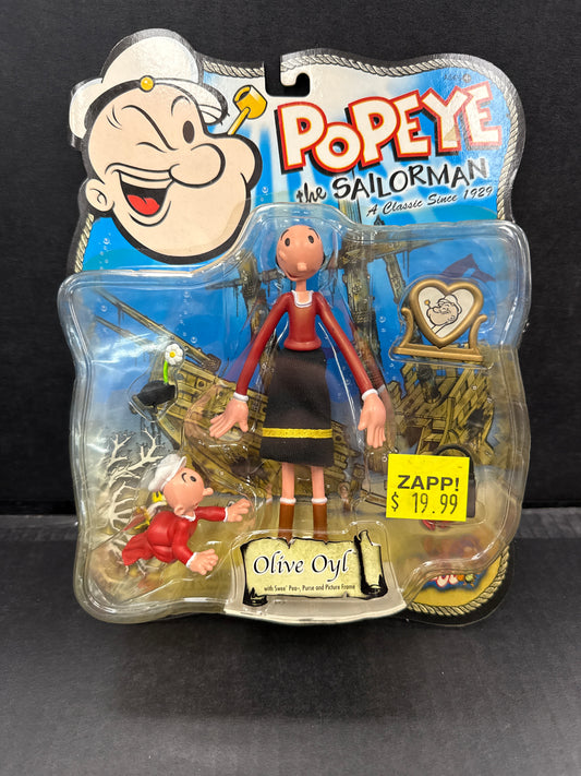Popeye Olive Oil Action Figure 2001
