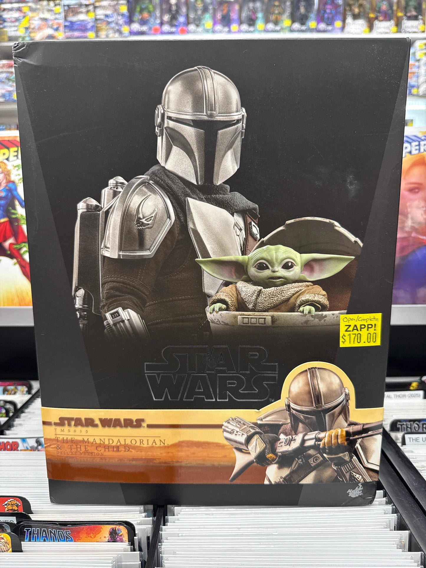Hot Toys Star Wars The Mandalorian & The Child TMS015 1/6 Scale (Open Box/Complete/Box Damaged)