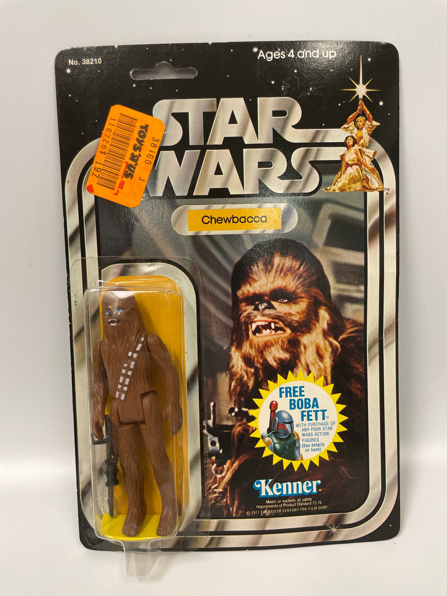 Star Wars Chewbacca 1978 Kenner Vintage Action Figure