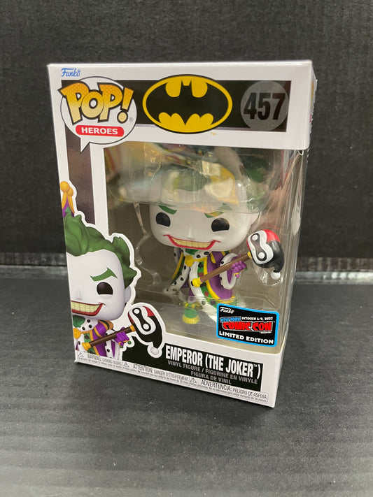 Funko Pop! Heroes Emperor The Joker 457 NYCC 2022 (Grade A)