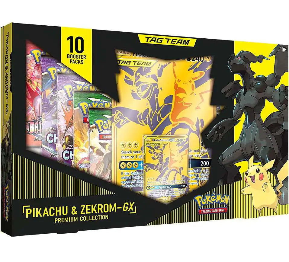 Pokemon Tag Team Pikachu & Zekrom GX Premium Collection