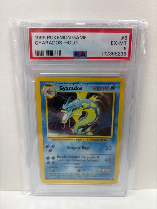 Pokemon Gyarados 6/102 (1999) PSA 6