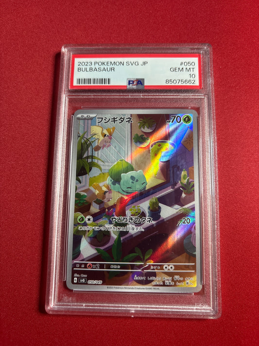 Pokemon Japanese Bulbasaur 050/049 PSA 10