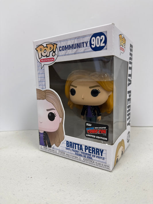 Funko Pop! Community Britta Perry 902 NYCC 2019 Exclusive (Grade A-)