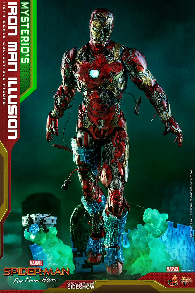 Hot Toys Spider-Man No Way Home MMS580 Mysterio’s Iron Man Illusion 1/6 Scale