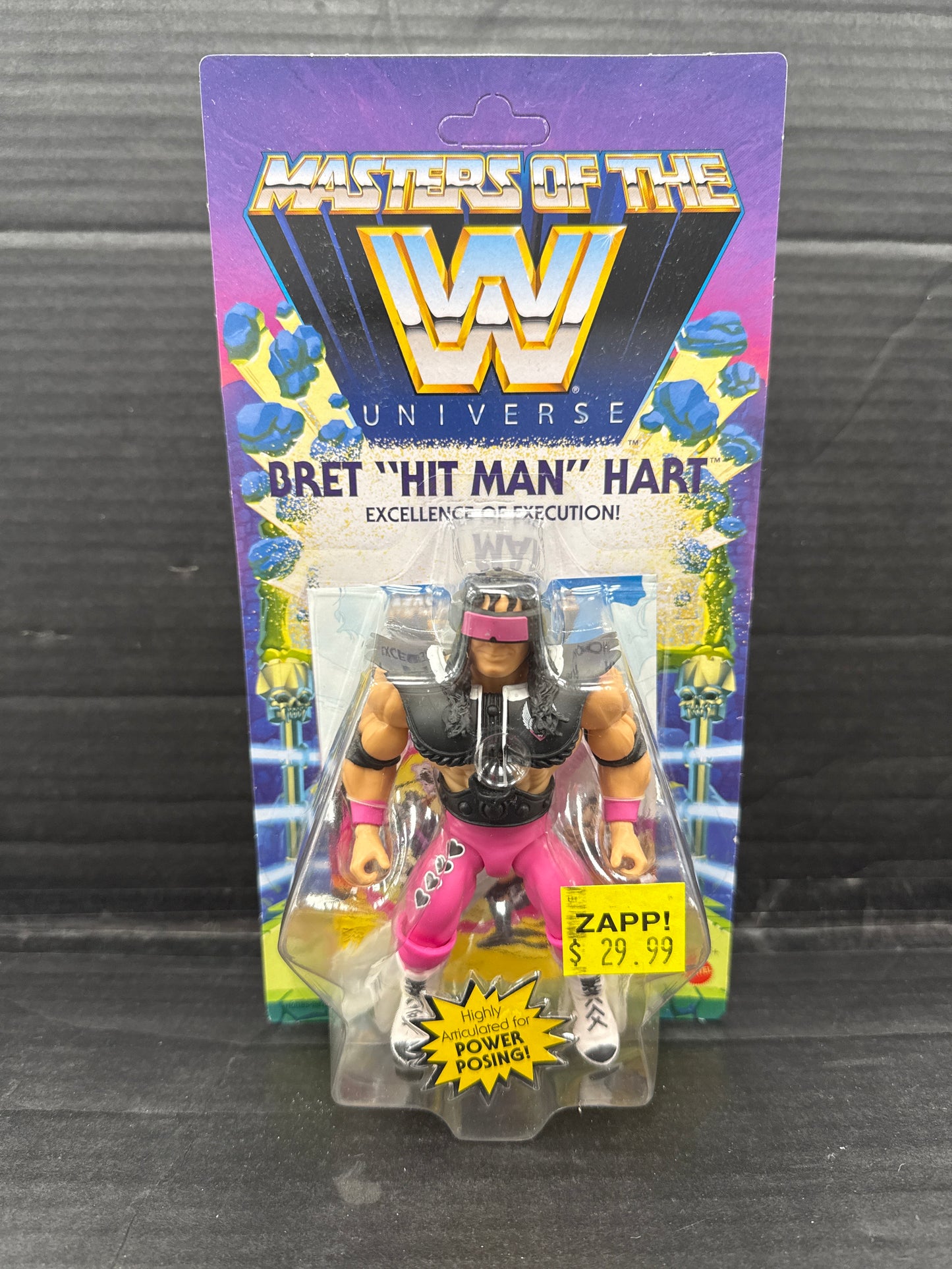 Masters of the WWE Universe Bret “Hit Man” Hart