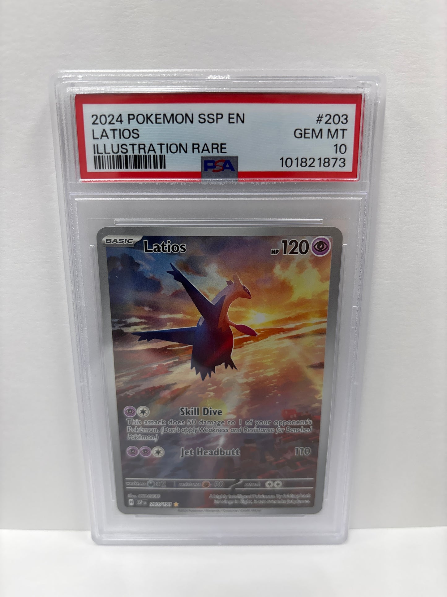 Pokemon Latios 203/191 PSA 10