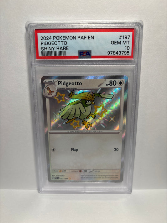 Pokemon Pidgeotto 197/091 PSA 10