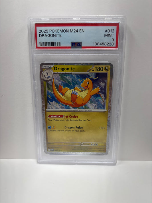 Pokemon Dragonite 012/015 PSA 9