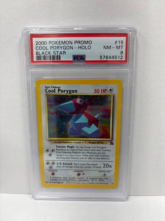 Pokemon Cool Porygon 15 (2000) PSA 8