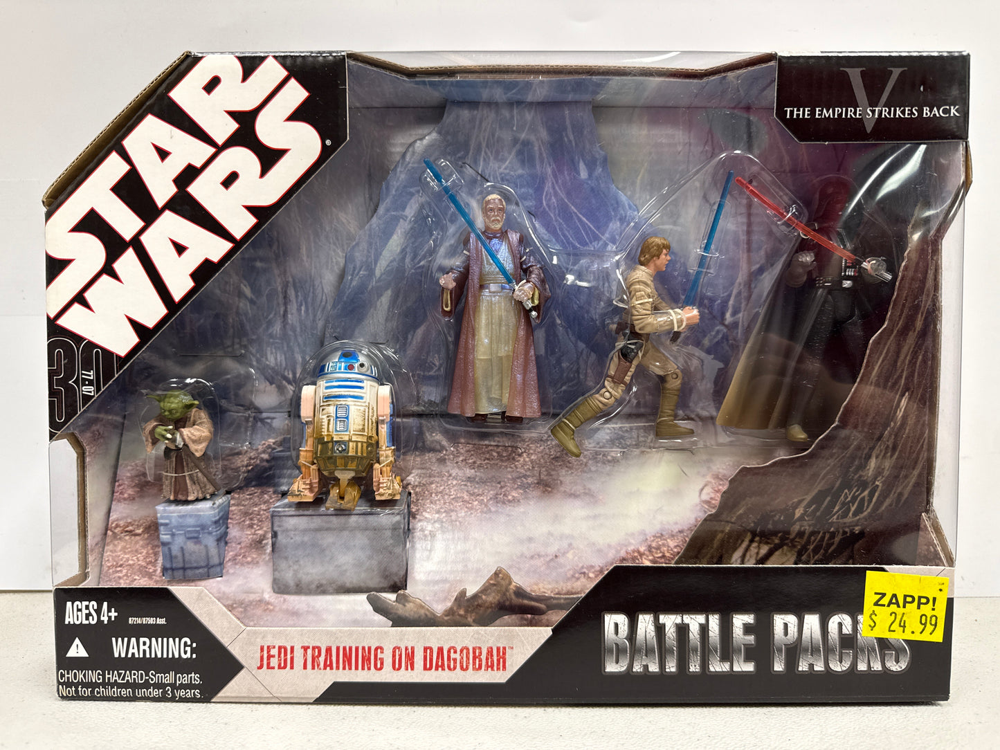 Star Wars Battle Packs Jedi Training on Dagobah