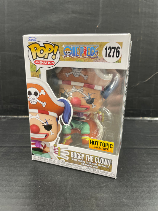 Funko Pop! One Piece Buggy the Clown 1276 Hot Topic Exclusive (Grade A-)