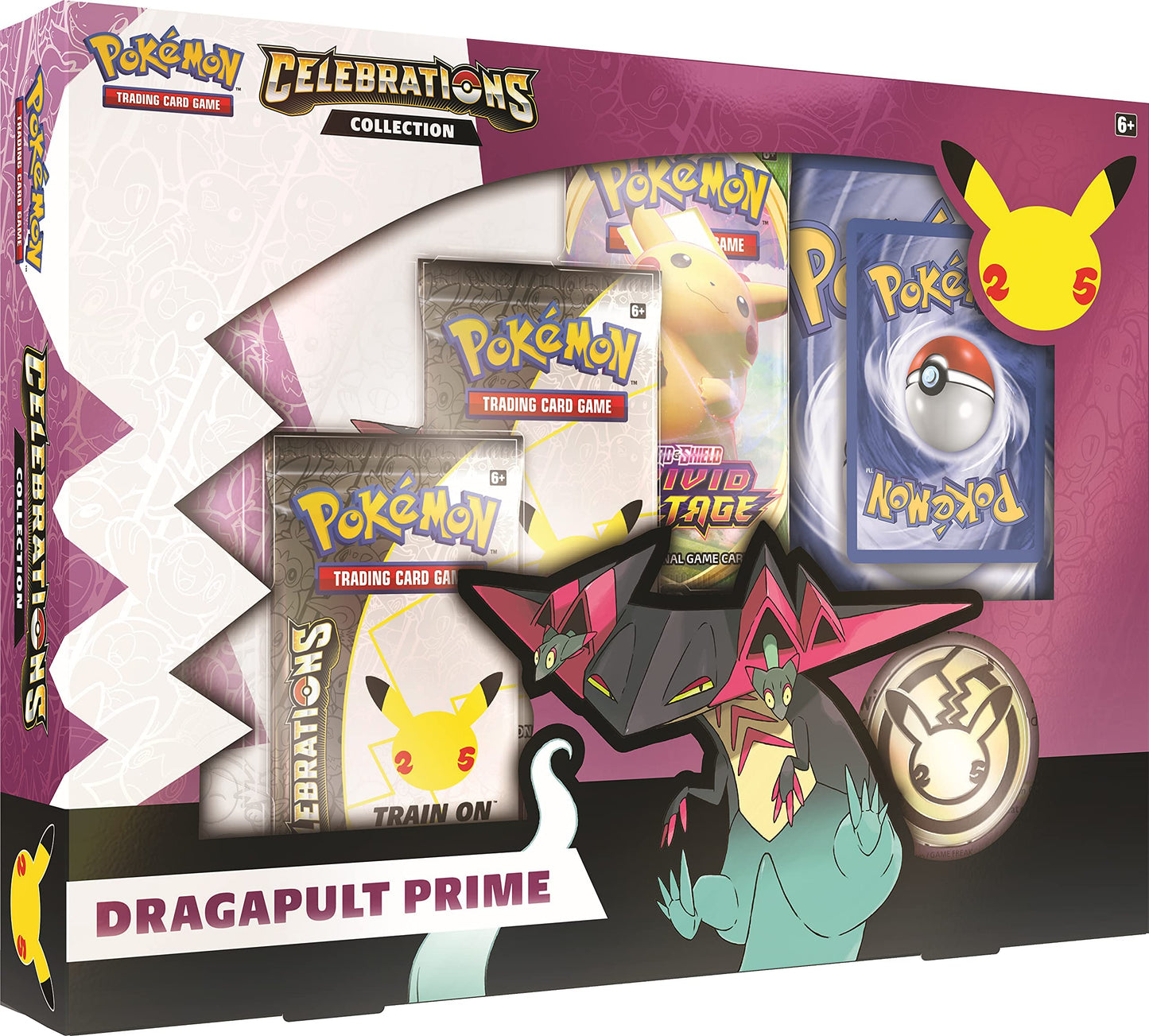 Pokemon Celebrations Dragapult Prime Collection Box