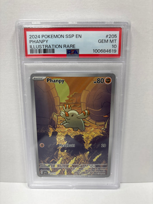 Pokemon Phanpy 205/191 PSA 10