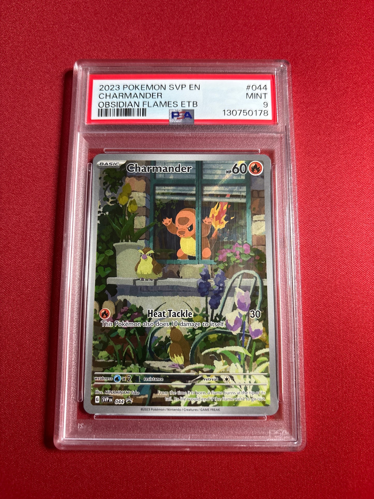 Pokemon Charmander 044 PSA 9