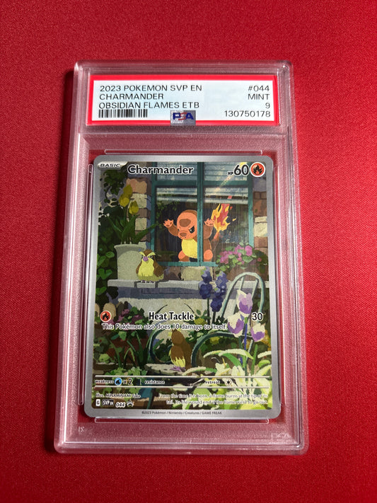 Pokemon Charmander 044 PSA 9