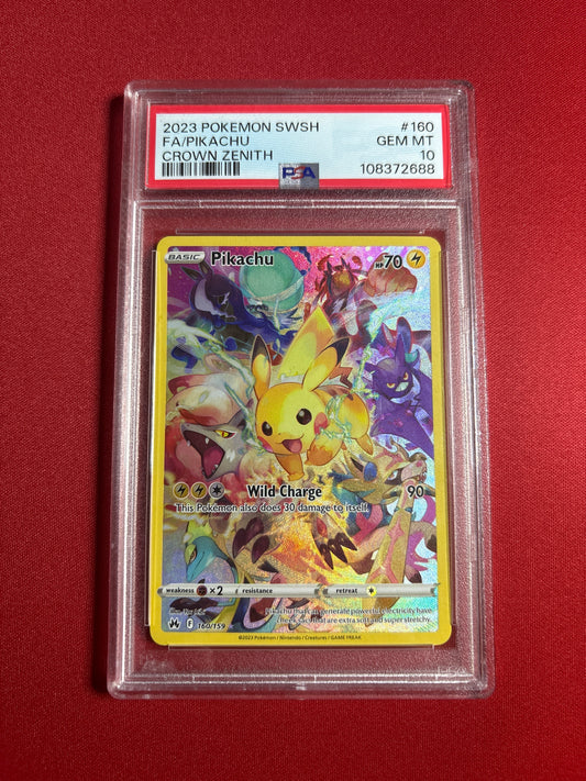Pokemon Pikachu 160/159 PSA 10