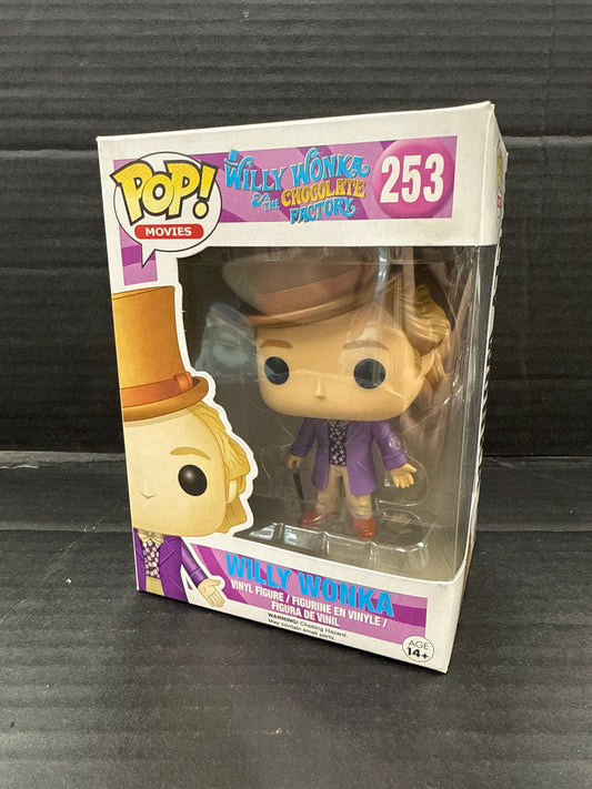 Funko Pop! Willy Wonka & the Chocolate Factory Willy Wonka 253 (Grade A-)