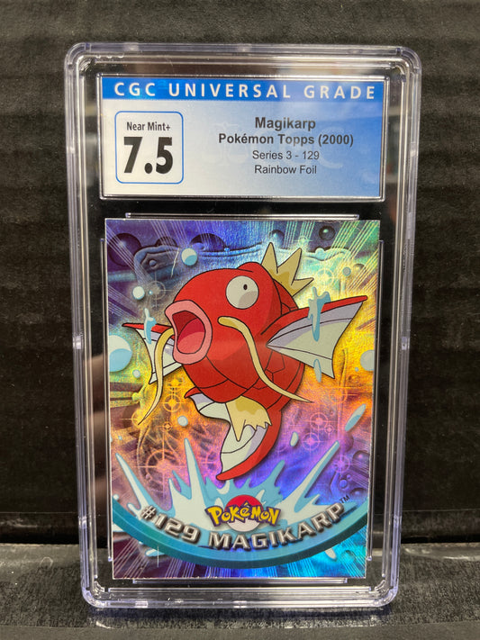 Pokémon Magikarp Topps Series 3 CGC 7.5