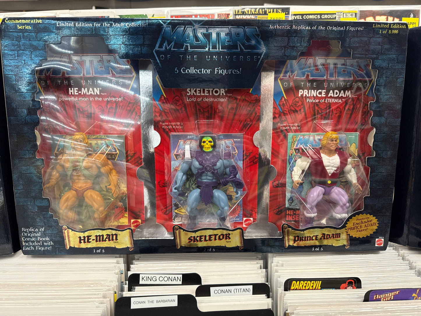 Masters of the Universe Commemorative Series 5 Pack JC Penny 2001 (Box Corners Dented)