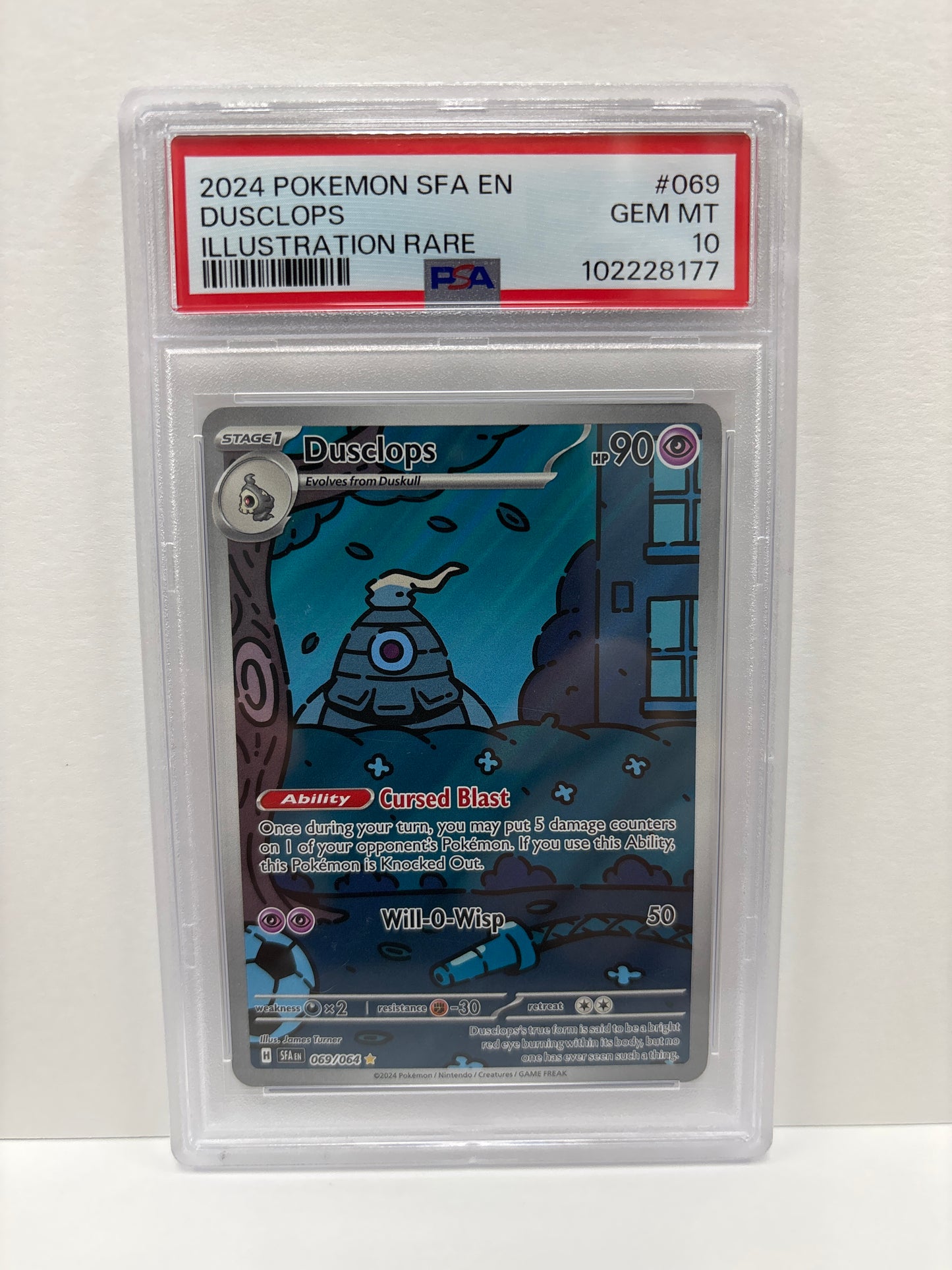 Pokemon Dusclops 069/064 PSA 10