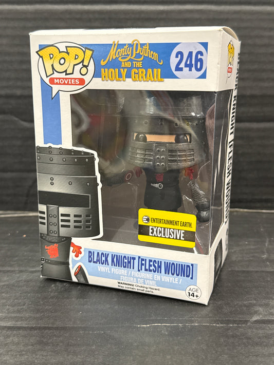 Funko POP! Monty Python and the Holy Grail Black Knight (Flesh Wound) 246 Entertainment Earth Exclusive (Grade B-)