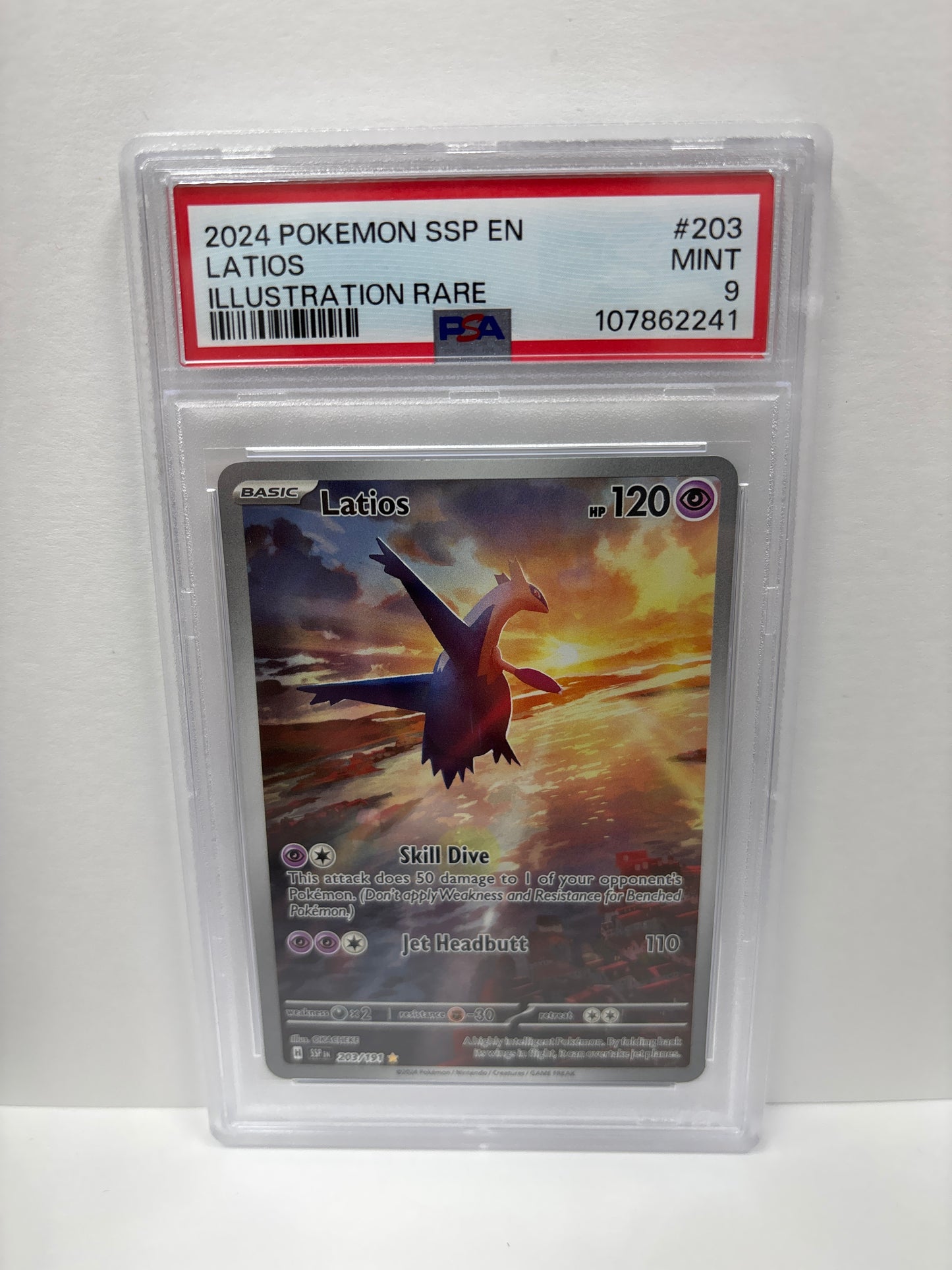 Pokemon Latios 203/191 PSA 9