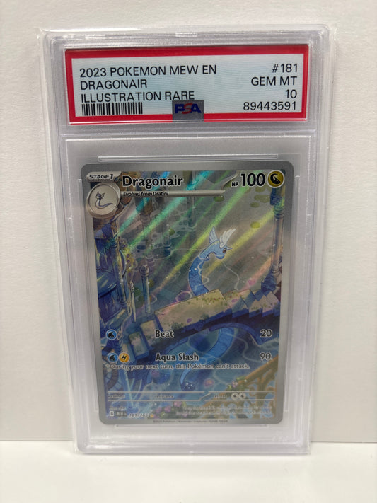 Pokemon Dragonair 181/165 PSA 10